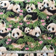 Pandas in Bamboo by HR for SCS designs - Patt 1230 Pandas in Bamboo by HR for SCS designs - Patt 1230